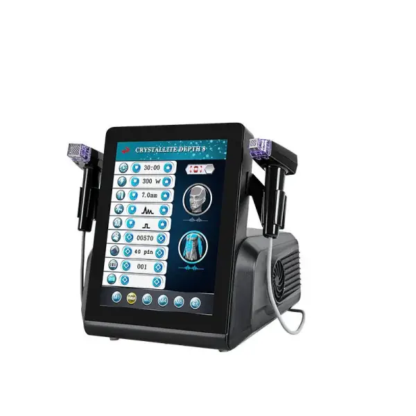 Portable Morpheus8 microneedle machine